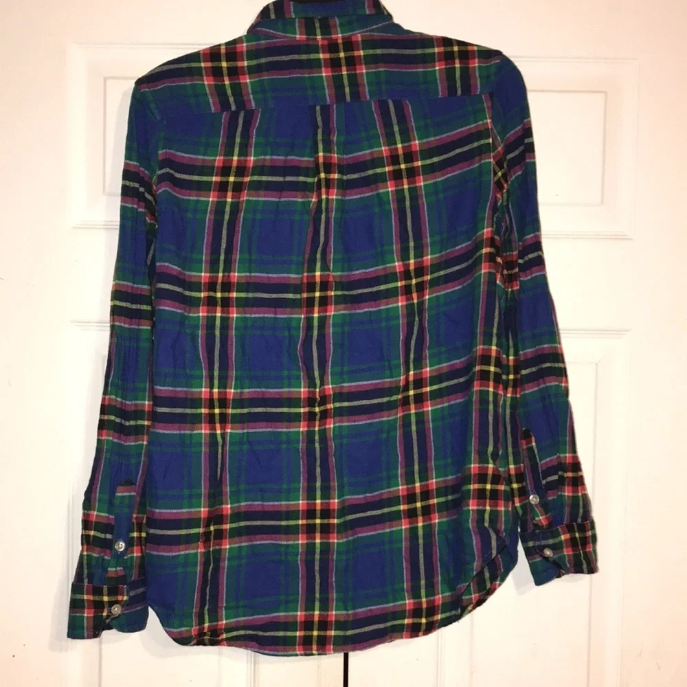 Girl’s Plaid Ralph Lauren Top